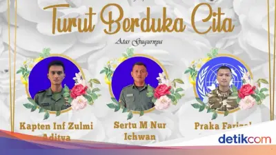 Tiga Prajurit TNI Gugur di Lebanon Dinaikkan Pangkat, Keluarga Terima Santunan Rp 1,8 Miliar