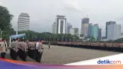 24.980 Personel Gabungan Siaga di Monas dan DPR Jelang May Day