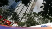 89 Penghuni Apartemen di Jakbar Dievakuasi akibat Kebakaran, 20 Dirawat