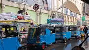 Bajaj Kembali Mangkal di Pasar Tanah Abang Usai Penertiban Satpol PP
