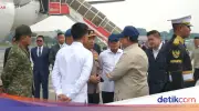 Disambut Gibran, Prabowo Kembali ke Tanah Air Usai Bertemu Putin dan Macron