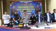 Dua Komplotan Curanmor Bersenpi di Serang Jual Motor Curian ke Lampung dan Jabar