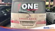 Empat Warga Tangerang Ditangkap Polda Lampung Selundupkan 15,7 Kg Sabu Pakai Ambulans