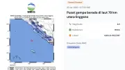 Gempa M 4,5 Guncang Enggano Bengkulu pada Siang Hari, BMKG Catat Kedalaman 10 Km