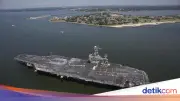 Kapal Induk Ketiga AS Dikirim ke Timur Tengah, Perkuat Kehadiran Militer