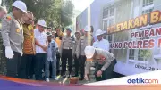 Kapolda Metro Groundbreaking Markas Polres Depok: Tingkatkan Pelayanan