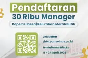 Kemenkop Buka 30.000 Lowongan Manajer Kopdes Merah Putih untuk Lulusan D4-S1