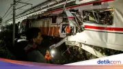 KNKT Investigasi Kecelakaan Kereta di Bekasi, 7 Orang Meninggal