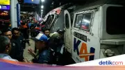 Korban Tewas Tabrakan KA di Bekasi Timur Jadi 4 Orang, 38 Dievakuasi