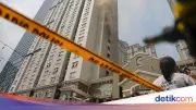 Lempar Baju Berisi Tulisan, Penghuni Apartemen Terbakar Jakbar Dievakuasi