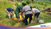 Mayat Pria Ditemukan Anak-anak Main Bola di Sungai Pakansari Bogor