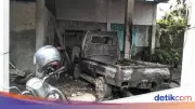 Mobil Pikap di Bogor Terbakar Saat Isi BBM, Diduga Korsleting
