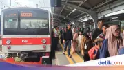 Mobil Tertemper KRL di Bogor Ganggu Perjalanan Commuter Line Pagi Ini