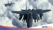 Operasi Penyelamatan Awak F-15 AS di Iran: Puluhan Jet hingga CIA Dikerahkan