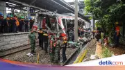 Pos Darurat Kecelakaan KA vs KRL Dibuka 2 Pekan di Stasiun Gambir dan Bekasi Timur
