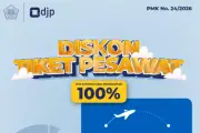 PPN Tiket Pesawat Domestik Ditanggung Pemerintah Selama 60 Hari