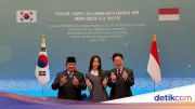 Prabowo dan Presiden Korsel: Finger Heart hingga Diplomasi Anabul di Kunjungan Bersejarah