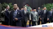Prabowo Hadiri Resepsi Pernikahan El Rumi dan Syifa Hadju