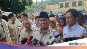 Prabowo Jenguk Korban Kecelakaan KA Argo Bromo Vs KRL, Sebut Kompensasi Diberikan