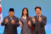 Presiden Prabowo Bertemu Idola K-pop Indonesia di Korea Selatan