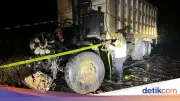 Tabrakan Dua Truk Batu Bara di Muratara Tewaskan Sopir dan Lukai Tiga Orang
