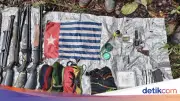 TNI Grebek Markas OPM di Nduga Papua, Sita Senjata hingga Amunisi