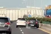 Video Viral Dua Mobil Adu Cepat di Tol PRJ-Sunter Bikin Heboh