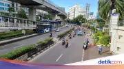 Wajah Baru Jalan Rasuna Said Diresmikan 22 Juni, Bebas dari Tiang Monorel Mangkrak