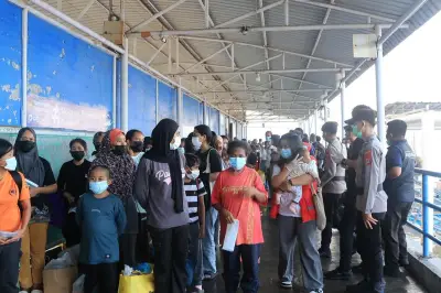 23 WNI Ditahan di Malaysia Usai Kapal Terbalik di Perairan Pulau Pangkor