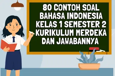 80 Contoh Soal Bahasa Indonesia Kelas 1 Semester 2 Kurikulum Merdeka