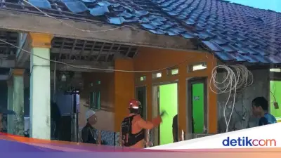 90 Rumah di Rumpin Bogor Rusak Diterjang Angin Kencang