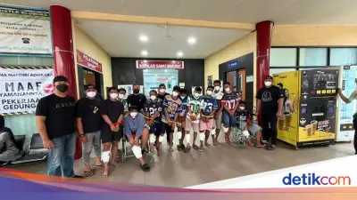 Bareskrim Gerebek Kampung Narkoba di Samarinda, 11 Orang Diamankan