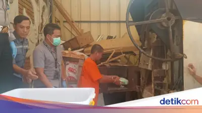 Bareskrim Musnahkan 19,4 Kg Sabu dalam Kemasan Teh China