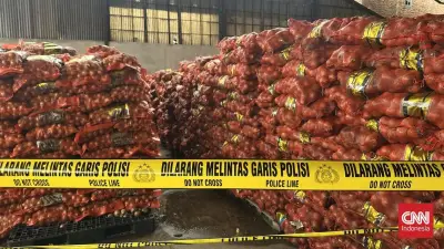 Bareskrim Ungkap Penyelundupan 20,9 Ton Bawang Ilegal dari Malaysia