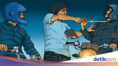 Begal Sadis Bacok Korban hingga Masuk Selokan di Jakbar Ditangkap