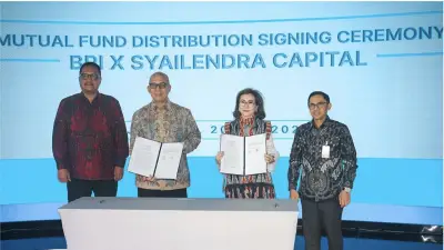 BRI Gandeng Syailendra Capital Hadirkan Investasi Syariah Lewat BRImo