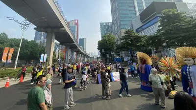 CFD Rasuna Said Ditiadakan Hari Ini, Pemprov DKI Ungkap Alasan