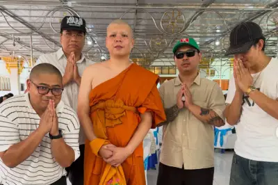 Drummer Whispers Thailand Piyawut 'Es' Thongprakob Jadi Biksu