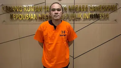 Eks Kasat Narkoba Kubar Deky Jonathan Sasiang Ditahan di Bareskrim