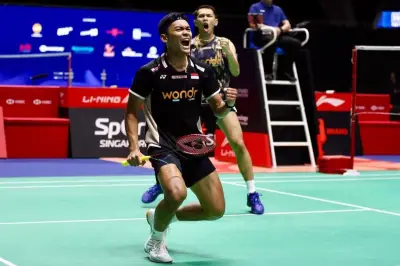Fajar/Fikri ke Final Singapore Open 2026, Hadapi Rankireddy/Shetty