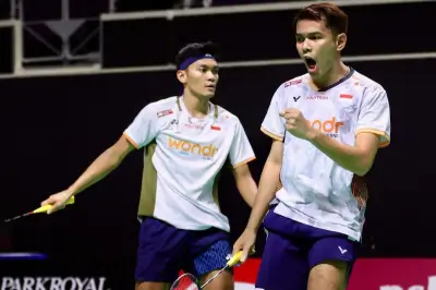 Fajar/Fikri Lolos ke Final Singapore Open 2026 Usai Kalahkan Wakil China