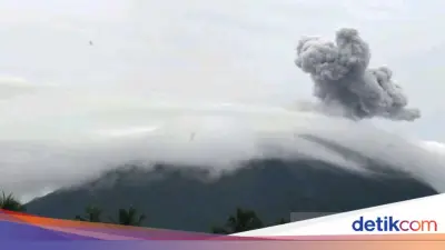 Gunung Ibu di Malut Erupsi Lagi, Jarak Aman Diperluas 3,5 Km