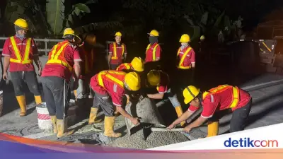 Jasa Marga Perbaiki Jalan Tol Jagorawi Usai Insiden Pecah Ban Massal