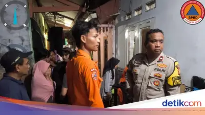 Kakak-Adik di Lubang Buaya Tewas Terhanyut Usai Main di Selokan saat Hujan