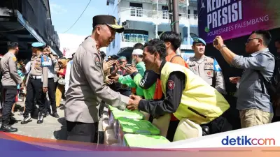 Kapolda Sumsel Resmikan Kedai ADO Presisi, Driver Ojol Jadi Mitra Kamtibmas