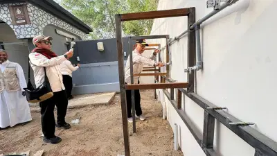 Kemenhaj Cek Kesiapan Armuzna, Fasilitas Toilet Jadi Sorotan