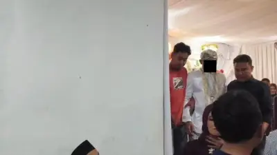 Maling Motor di Garut Ditangkap Polisi Saat Resepsi Pernikahan