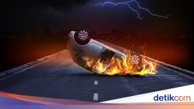 Mobil Terbakar di Tol Jagorawi Arah Cibubur, Lalin Macet Parah
