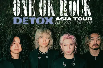 ONE OK ROCK Siap Guncang Jakarta di Konser Detox Asia Tour 2026
