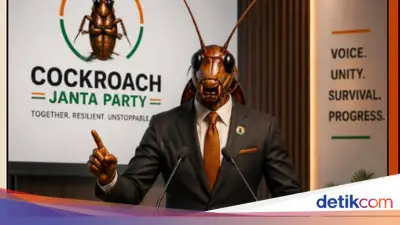 Partai Rakyat Kecoak Viral di India, Satir Anak Muda Lawan Sindiran Pejabat